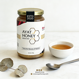 Miel Blanca Ayat Premium 100% Natural, Miel Orgánica Pura, Segura, Saludable y Nutritiva, Opción para el Uso Diario de Toda la Familia, Adey - Product Image 6