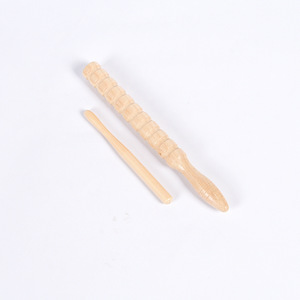 Instrumentos de percusión Orff al por mayor para jardín de infantes: palos rítmicos de roble, palos sonoros de raspado - Product Image 2