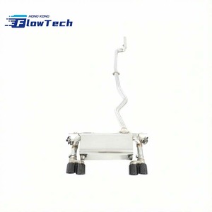 ท่อไอเสียแบบ Catback พร้อมวาล์ว ขนาด 3 นิ้ว ถึง 2.25 นิ้ว รุ่น T304 สำหรับ BMW F34 320i GT N20 2.0T – ท่อเก็บเสียงแบบไหลสูงเดี่ยว + ปลายท่อคู่ขัดเงา - Product Image 1