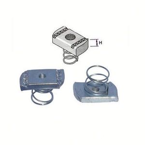 Écrou de raccordement hexagonal long en acier au carbone galvanisé, norme ANSI, sur mesure - Product Image 1