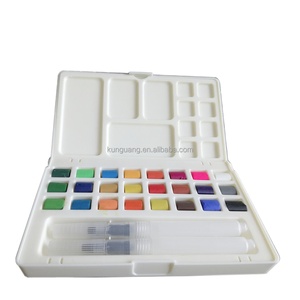 Maquillage profissination enfants <span class=keywords><strong>peinture</strong></span> set Logo Imprimé aquarelle ensemble - Product Image 2