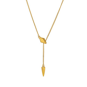 Collier de créateur en forme de serpent en acier inoxydable 316L plaqué or 18 carats, résistant à l'eau et inaltérable, avec logo personnalisé pour femme - Product Image 5