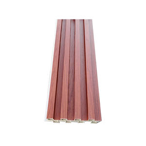 Panneau 3D mural bois plastique <span class=keywords><strong>composite</strong></span> Pvc/Wpc volet Bardage en Pvc Wpc panneau mural décoratif - Product Image 3