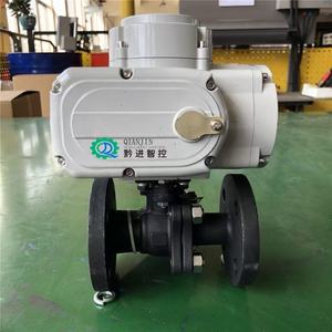 Qianjin Intelligent <b>Control</b> Valve Electric Butterfly Valve 4G <b>Wireless</b> Rs485 Modbus For Water Conservancy <b>Heating</b> - Product Image 4