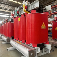 Transformador de Potencia Trifásico de Alta Tensión Dyn11/Yyn0 de 200KVA 315KVA 400KVA, Seco, 10.5kV/10kV/11kV, Salida de 400V, Cobre/Aluminio, IEC