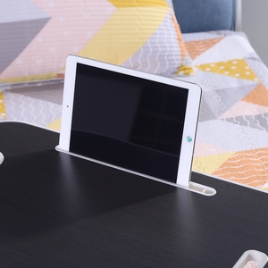 Ev ofis taşınabilir katlanır masa ahşap bilgisayar masası mini yazı masası - Product Image 5