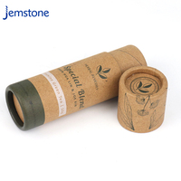 Fournisseurs OEM ODM Biodégradable De Luxe Taille Personnalisée Vide Push Up Baume À Lèvres Déodorant Stick Tube De Papier