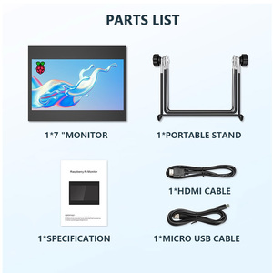 Распродажа, оранжевый <span class=keywords><strong>Pi</strong></span> Aida64, компьютерный дополнительный экран, Бесплатный дисплей <span class=keywords><strong>Raspberry</strong></span> <span class=keywords><strong>Pi</strong></span>, 7-дюймовый IPS сенсорный HD-MI монитор - Product Image 6