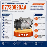 Compresseur de climatisation EVIP / Compresseur de climatisation D7730920AA Convient pour BAIC Warrior BJ2022