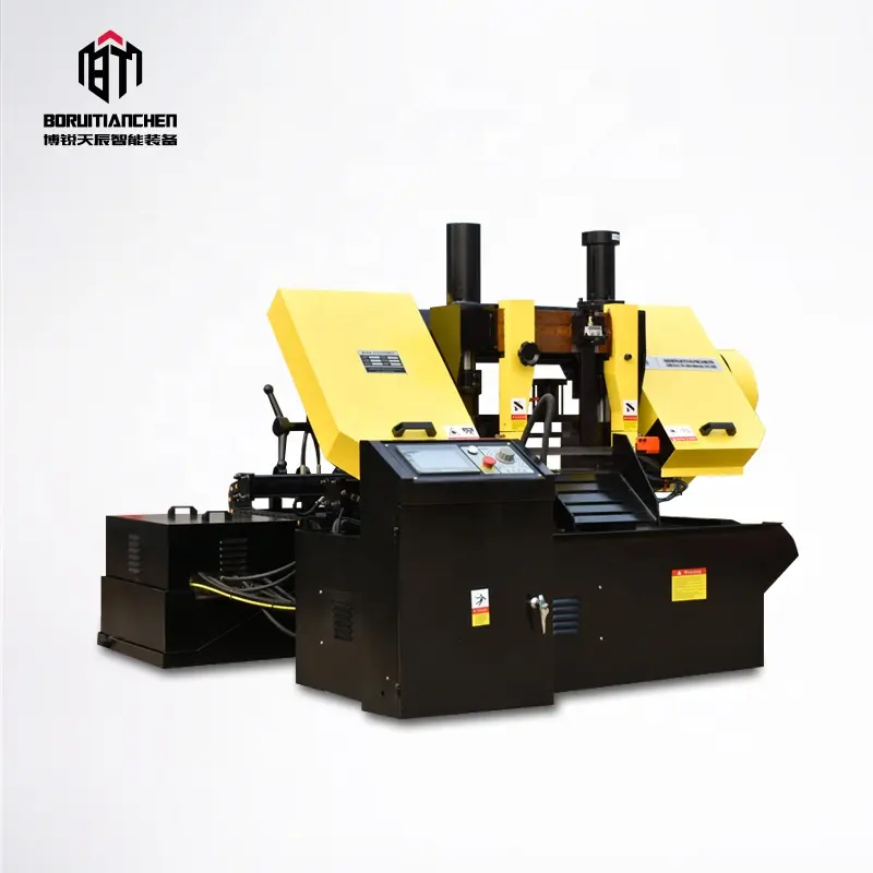 GHS4228 GHS4230 GHS4235 전체 자동 금속 절단 기계 밴드 톱 기계 수평 Cnc BandSaw