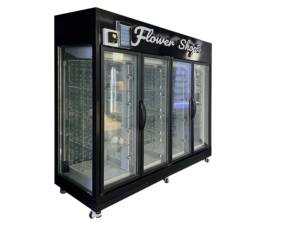 Weimi, nuevo diseño, 24 horas, autoservicio, máquina expendedora de ramo de flores, diseño elegante, completamente transparente para venta de flores - Product Image 4