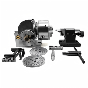 Indexação de alta precisão para fresagem/broca, ferro fundido durável, ideal para usinagem de <span class=keywords><strong>flange</strong></span>-cabeça divisória semi-universal série BS - Product Image 2