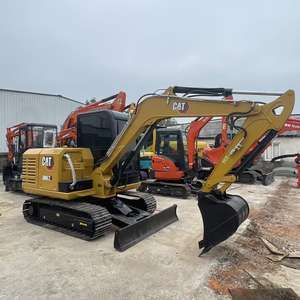 Excavatrice d'occasion Caterpillar Cat306e2 certifiée CE, modèle 2024, avec PLC, boîte de vitesses, pompe, roulement hydraulique, poids opérationnel de 6 tonnes, à vendre - Product Image 2