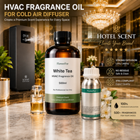 Aceite Aromático para HVAC con Aroma a Té Blanco para Difusor de Aire Frío, Aroma para Hoteles, Aceite Aromático Comercial 1L