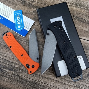 Cuchillo Plegable BM-Bailout 537 EDC con Hoja de Acero CPM-3V, Herramienta de Rescate para Camping, OEM, DIY - Product Image 5