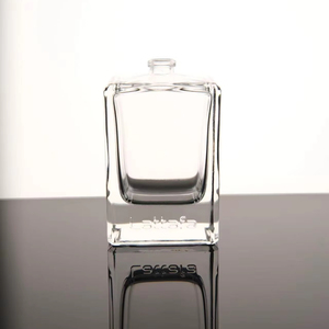 Bottiglia di profumo in cristallo trasparente Dubai <span class=keywords><strong>Lataffa</strong></span> bottiglia di profumo arabo - Product Image 1