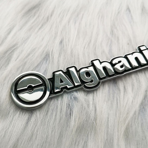 3d Electrofrom <strong>Chrome</strong> /<strong>sliver</strong>/black Badges ABS Plastics Auto Car Emblem Sticker logo - Product Image 1