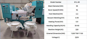 <span class=keywords><strong>Presse</strong></span> <span class=keywords><strong>à</strong></span> vis de type <span class=keywords><strong>professionnel</strong></span> largement utilisée pour les plantes, les arachides, les graines de sésame, les graines d'arachides, la fabrication d'<span class=keywords><strong>huile</strong></span> de cuisson, machine <span class=keywords><strong>à</strong></span> presser l'<span class=keywords><strong>huile</strong></span> raffinée - Product Image 6