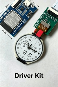 1.1“ inch Circular Flexible E-paper Screen <b>Panel</b> ET011TJ2 240x240 Fast Refresh 60Hz SPI I2C Front-<b>light</b> low power E-ink Display - Product Image 4