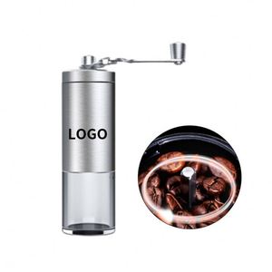 Custom Logo Metal Handheld Portable Stainless Steel <b>Mini</b> Coffee <b>Grinder</b> for Home Use - Product Image 5