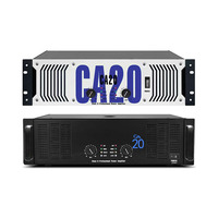 Amplificateur de puissance audio professionnel CA20 3U haute puissance classe AB 1350W 2 canaux, boîtier métallique, système sonore durable et respectueux de l'environnement