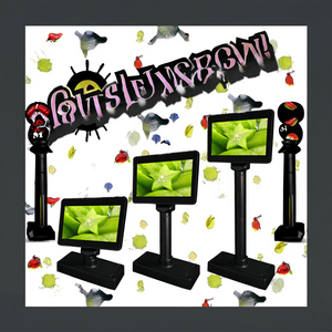 Longfly All-in-One <span class=keywords><strong>POS</strong></span> <span class=keywords><strong>LCD</strong></span> TFT 7-inch màn hình truy cập khuyến mãi hệ thống quảng cáo cho tiền mặt đăng ký điểm bán khách hàng hiển thị - Product Image 3