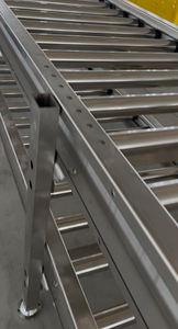 Electric Driven Stainless Steel <strong>Roller</strong> <strong>Conveyor</strong> For Loading - Product Image 2