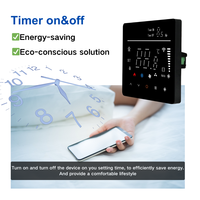Termostato Inteligente WiFi de 100~240V con 3 Velocidades de Ventilador, Controlador de Temperatura para FCU, Termostato para Aire Acondicionado y Fan Coil