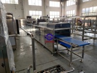Machine d'enrobage et de remplissage central SINOFUDE à servomoteur complet pour biscuits, noix et barres chocolatées, haute capacité