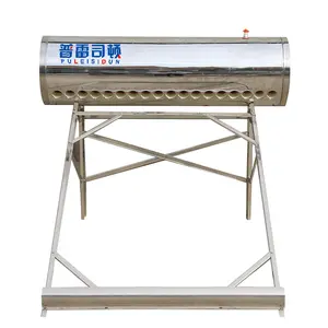 Solar Water Heater Rooftop Hot Water System Solar Collector Stainless Steel Vacuum Tube Non Pressure Water Heater