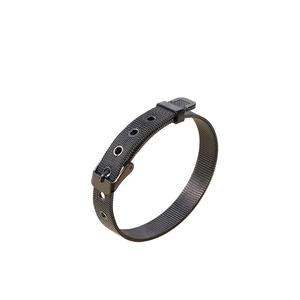 Pulsera de malla de acero inoxidable, correa de reloj ajustable, brazalete para hombres y mujeres, accesorio de joyería - Product Image 3