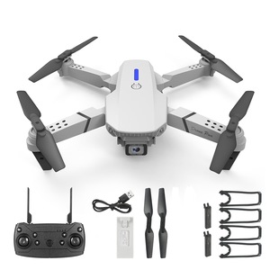 E88 PRO Folding <strong>Drone</strong> Toy <strong>4K</strong> Dual <strong>Camera</strong> Cross-Border With LED Backlight for Beginners and Mini Remote Dron - Product Image 3