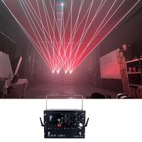 Proyector de Luz Láser para Escenario con Animación RGB a Prueba de Agua de 15W 21W, DMX ILDA, Luz Láser para Clubes DJ