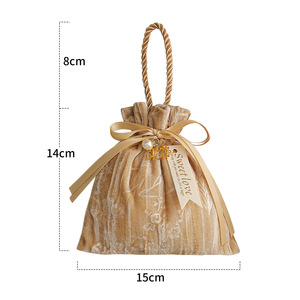 Bolsas <span class=keywords><strong>de</strong></span> Terciopelo para Dulces <span class=keywords><strong>de</strong></span> Boda, Marca FJ, Origen Guangdong, Estilo Chino <span class=keywords><strong>de</strong></span> Alta Gama, Bolsas <span class=keywords><strong>de</strong></span> Regalo Vacías para Bodas, Venta al por Mayor - Product Image 6