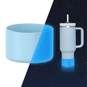 Funda Protectora de Silicona Luminosa para Vaso Stanley Cup de 20-40 oz, Hydroflask de 12-24 oz, Brilla en la Oscuridad, Antideslizante - Product Image 5