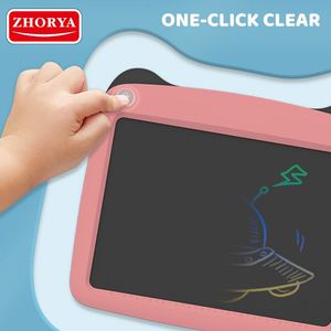 Tablette d'écriture intelligente LCD Zhorya Cartoon 9 pouces pour enfants, tableau de dessin éducatif pour l'apprentissage et le dessin en couleur - Product Image 4