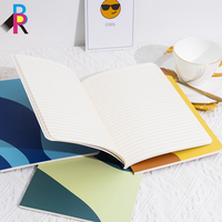 Carnet à couverture souple de qualité supérieure, personnalisé, recyclable, reliure parfaite, pour le bureau, les affaires, les études, usage personnel