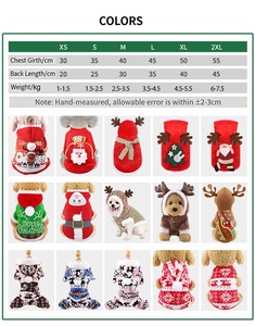 Mono de Invierno para Perro con Estampado de Reno, Cálido y Suave, de Felpa, Ropa Navideña para Mascotas, Venta al Por Mayor, Directo de Fábrica OEM ODM - Product Image 5