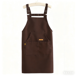 Grembiuli da Cucina Personalizzabili con Logo, Impermeabili, in Cotone e Poliestere, per Uomo e Donna, Colori Nero, Grigio, Verde, Giallo e Multicolore - Product Image 5