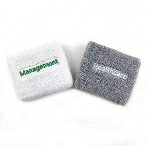 Bracelets de sport d'extérieur personnalisés en usine, bandeaux anti-transpiration brodés pour basketball et badminton, bracelets de gym - Product Image 5