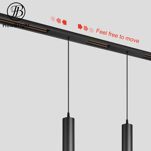 โคมไฟระย้าติดเพดาน LED อลูมิเนียมอุตสาหกรรม10W ระบบรางแม่เหล็ก DC48V 30ซม. - Product Image 4