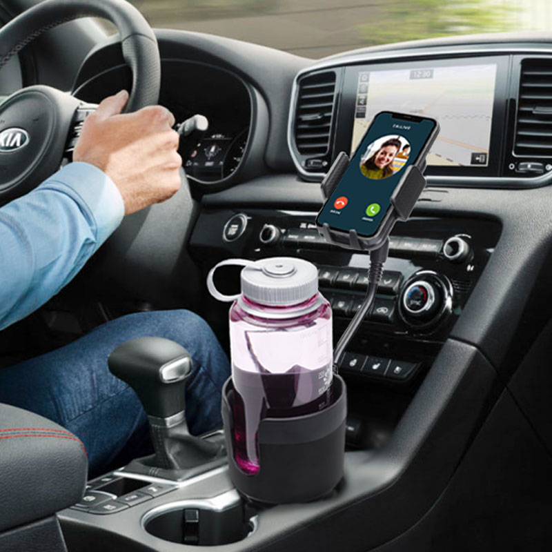 Greatyyt B19 3-in-1 Multifunctional Auto Car Cup Holder Extender - High Quality ABS Rotatable Bevera