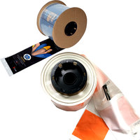 Sac en plastique automatique de rouleau d'emballage de LDPE pré-ouvert sur le rouleau pour la machine de conditionnement