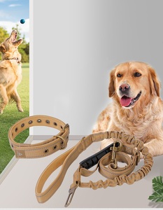 मध्यम और बड़े कुत्तों के लिए उच्च गुणवत्ता प्रशिक्षण कुत्ते पट्टा और कॉलर सेट के साथ मध्यम और बड़े कुत्तों के लिए - Product Image 1