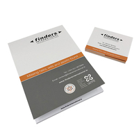 Autocollants adhésifs personnalisés en gros avec impression de logo, bloc-notes adhésifs modernes, portables, colorés, formes et couleurs personnalisées