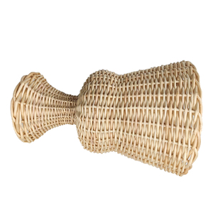 Vase Créatif Tissé à la Main Personnalisé Décoration de <span class=keywords><strong>Table</strong></span> Ronde Hôtel Maison <span class=keywords><strong>Panier</strong></span> à Fleurs en Saule Tissé - Product Image 2