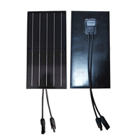 Tuiles solaires Panneaux solaires en verre photovoltaïque Bardeaux 10W Petit bâtiment Panneau solaire intégré