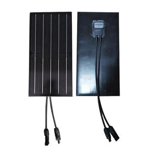 Tuiles solaires Panneaux solaires en verre photovoltaïque Bardeaux 10W Petit bâtiment Panneau solaire intégré - Product Image 2