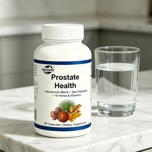 Cápsulas de Hierbas para la Salud de la Próstata con Saw Palmetto, Vitaminas y Hongos, Marca Privada OEM, Venta al Por Mayor de Fábrica, Suplementos para la Salud de la Próstata Masculina - Product Image 3