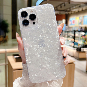 Ốp <span class=keywords><strong>IMD</strong></span> Mềm Họa Tiết Vỏ Mơ Ước Lấp Lánh Thời Trang Cho <span class=keywords><strong>iPhone</strong></span> 13 11 12 Pro XS Max 13Pro XR X <span class=keywords><strong>7</strong></span> 8 Plus SE3 Ốp Chống Sốc - Product Image 5